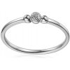Prsteny iZlato Forever Diamantový prsten s jemnými liniemi bílého zlata IZBR467A
