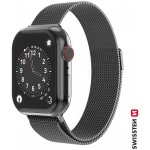SWISSTEN ŘEMÍNEK PRO APPLE WATCH MILÁNSKÝ TAH 38/40/41 mm ČERNÝ 46000201 – Hledejceny.cz