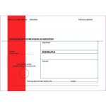 Obálky B6 s dodejkou, vytrhovací okénko - s červeným pruhem / 1000 ks, 133680 – Zboží Živě