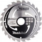 Makita E-08676 TCT pilový kotouč Efficut 185mmx30mm 24T – Hledejceny.cz
