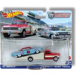 Hot Wheels Premium Car Culture Team Transport 61 Impala a 72 Chevy Ramp Truck – Hledejceny.cz