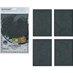 Centropen Antistress omalovánky Fantasia black 4 ks – Sleviste.cz