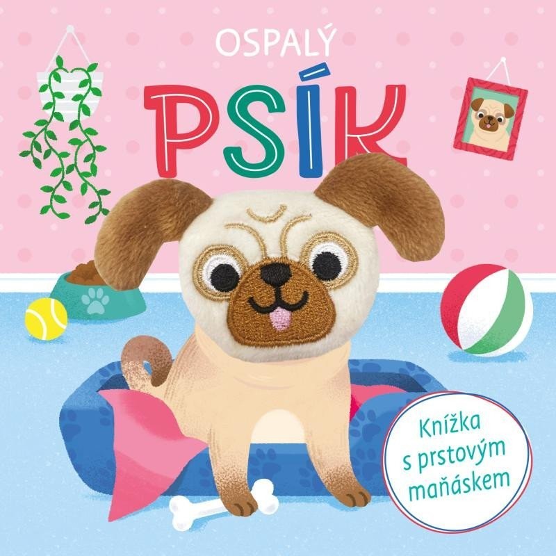 Ospalý psík - Knížka s prstovým maňá