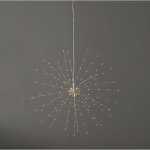 Star Trading Závěsná světelná LED dekorace výška 45 cm Firework stříbrná – Hledejceny.cz