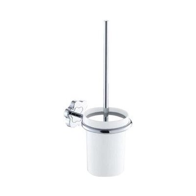 Sagittarius kartáč na WC závěsný chrom keramika FLOS SD F1508 – Hledejceny.cz