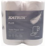 Katrin Plus Toilet 300 Easy Flush toaletní papír pro chemická WC 1balení/ 4 ks 105003-1b – Zboží Dáma