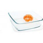 Simax Skleněná dóza hranatá s plastovým víkem 1 l – Hledejceny.cz