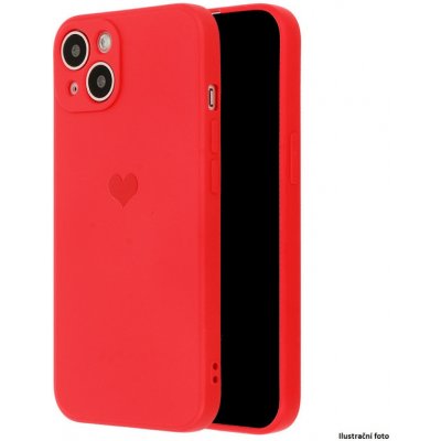 Pouzdro Vennus silikon Heart iPhone 12 Pro Červené design 1 – Zboží Mobilmania