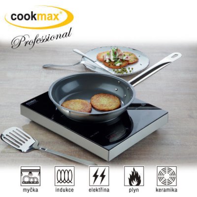 Cookmax Professional Pánev s keramickým povrchem 20 cm 4,5 cm