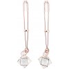 SM, BDSM, fetiš Kiotos Nipple Clamps Prism Rose Gold