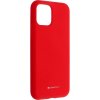 Pouzdro a kryt na mobilní telefon Apple Pouzdro Mercury Silicone iPhone 11 Pro červené