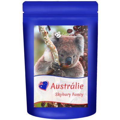 Latino Café ® Káva Austrálie čerstvě pražená 100% arabica zrnková 0,2 kg – Hledejceny.cz