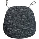 TiaHome Deluxe černý 40x40cm – Sleviste.cz