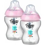 Tommee Tippee Kojenecká láhev C2N růžová 2ks 260ml – Zbozi.Blesk.cz