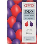 OVO Duo tekuté potravinářské barvivo červená a fialová 2 × 20 ml – Hledejceny.cz