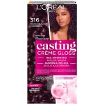 L'Oréal Casting Creme Gloss 316 tmavě fialová 48 ml – Sleviste.cz
