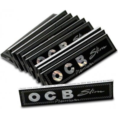 OCB papírky black slim 32 ks – Hledejceny.cz