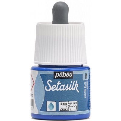 Pébéo Barva na hedvábí Setasilk 45 ml 14 Azure Blue – Zboží Dáma