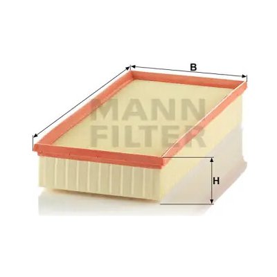 MANN FILTER Vzduchový filtr C 39 002 – Hledejceny.cz