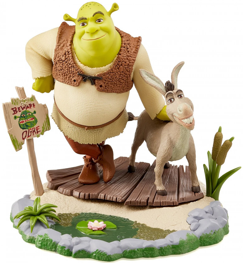 Numskull Adventní kalendář Shrek - Figurka Shrek & Donkey (Stavebnice)