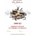 Dárkový poukaz 1000 Kč | Via Delicia – Zboží Dáma
