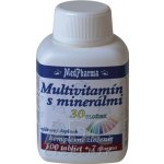 MedPharma MultiVitamín s minerály 30složek 107 tablet – Zboží Mobilmania