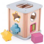 Bigjigs Toys motorická kostka 100% FSC – Sleviste.cz