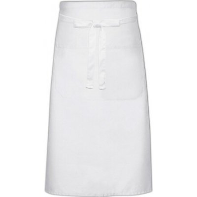 Link Kitchen Wear Kuchařská zástěra s kapsou X1000T White 70x120cm – Hledejceny.cz