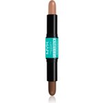 NYX Professional Makeup Wonder Stick Dual Face Lift oboustranná konturovací tyčinka 04 Medium 2 x 4 g – Hledejceny.cz