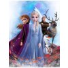 Dětská deka BrandMac.dk Velká dívčí fleecová deka Ledové království Frozen Elsa a Anna