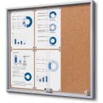 Jansen Display interiérová vitrína 6 x A4 – Zboží Živě