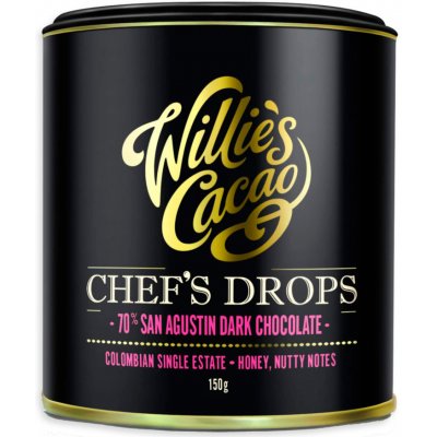 Willie's Cacao 70% hořké čokoládové čočky San Agustin 150 g