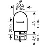 Osram 7504 WY21W W3x16d 12V 21W – Hledejceny.cz