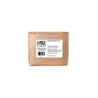 Život bez lepku Ovesná mouka hladká 1 kg – Zboží Dáma