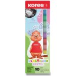 Kores Plastelína 10×20 g 10 barev – Zboží Dáma
