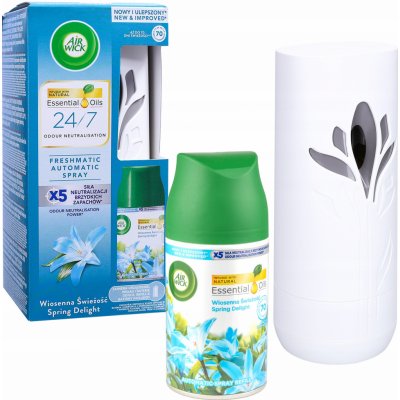 Air Wick FreshMatic Svěží vánek osvěžovač strojek a náplň 250 ml – Zboží Mobilmania