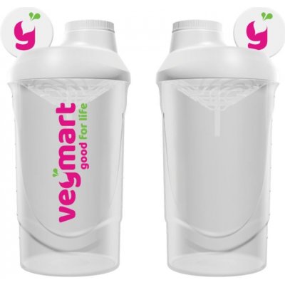 Vegmart SHAKER 600ml, bílý – Zboží Dáma