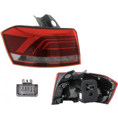 ZADNÍ SVĚTLO, LAMPA LEVÉ KOMBI VOLKSWAGEN PASSAT (B8), 08.14- OE: 3G9945095A Hella – Hledejceny.cz