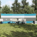 vidaXL paraván 4009661 modrý 508 cm x 1 m x 1 cm – Zboží Dáma