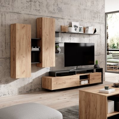 Alva sestava A dub kraft zlatý antracit – Sleviste.cz