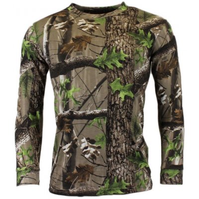 Caiman Tričko s dlouhým rukávem 3D Camo – Sleviste.cz