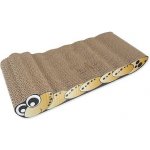 Magic Cat škrabadlo pro kočky housenka kartonové 50 x 22 x 9 cm – Zboží Dáma