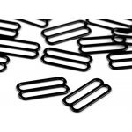 Háček a posunovač na prádlo šíře 25 mm kovový - černá posunovač (4 ks) – Hledejceny.cz