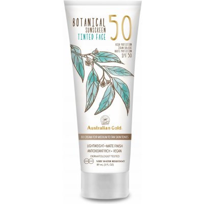 Australian Gold SPF50 Botanical Tinted Face Medium 88 ml – Zboží Mobilmania