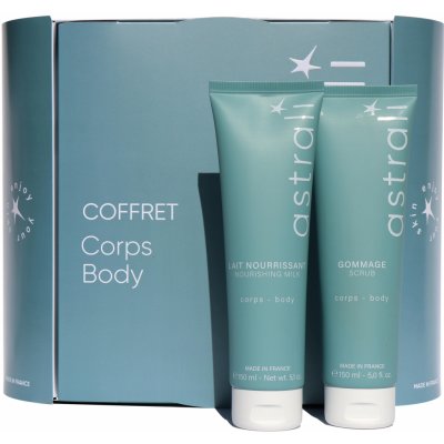 Astrali Coffret Regenerating Body Care set Scrub 150 ml + Nourishing Milk 150 ml – Hledejceny.cz