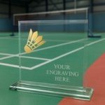 Poháry Bauer Skleněná trofej CRM20241M03 Badminton – Hledejceny.cz