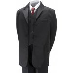 Gorgeous Collection chlapecký společenský oblek komplet 5 dílný černý – Zboží Mobilmania