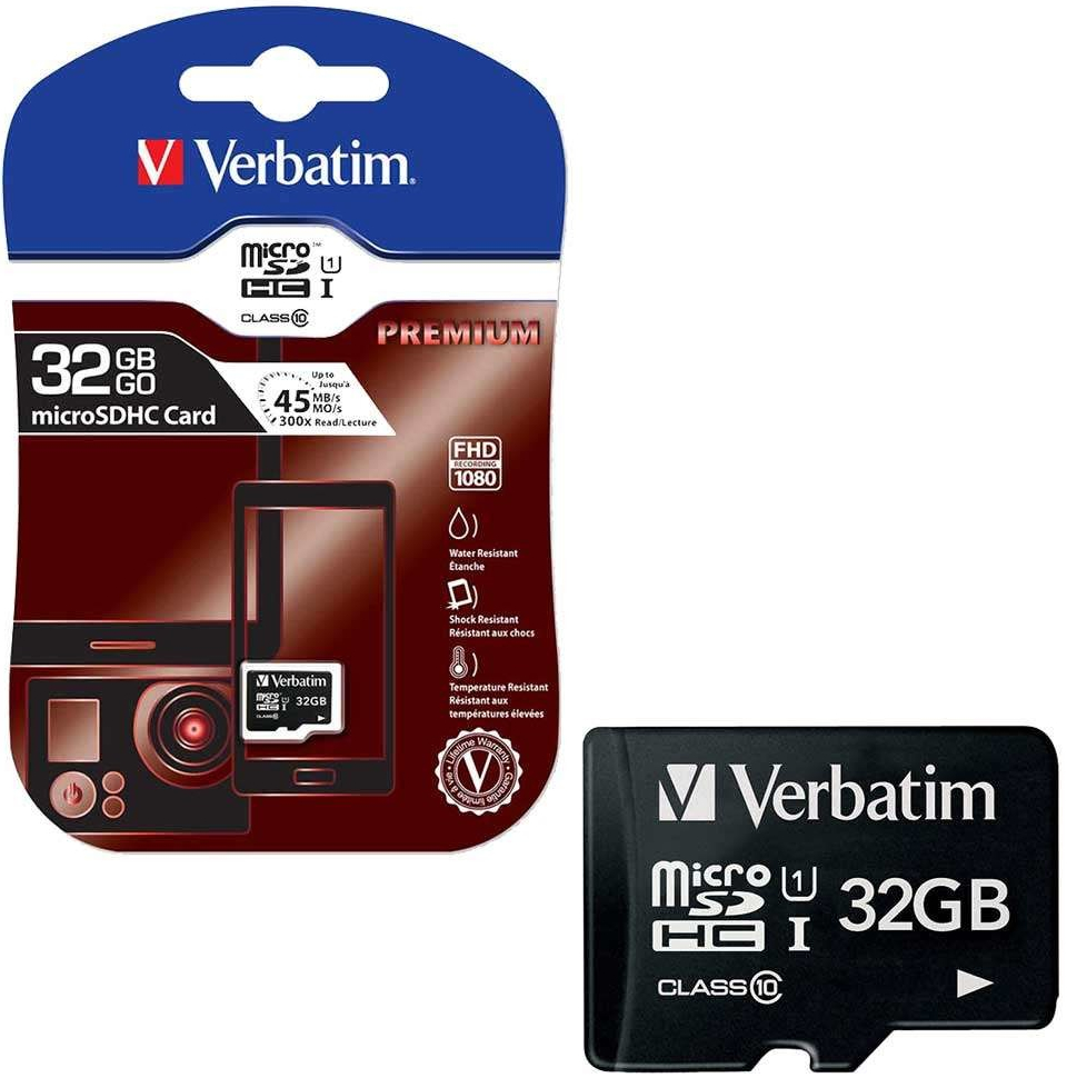 Verbatim microSDHC 32 GB UHS-I U1 44013