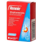 RENNIE POR 680MG/80MG TBL MND 24 – Hledejceny.cz