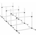 Goleto Agility překážky pro psy 95 x 65 x 95 cmbílá – Hledejceny.cz